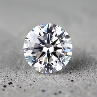 Ειδικό σχήμα Moissanite Λευκό VVS1 Στρογγυλό Αμετάβλητο Moissanite πέτρα