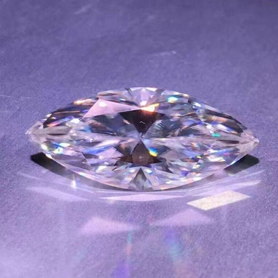 αχλάδι σε σχήμα αχλαδιού Moissanite δαχτυλίδι Custom GRA VVS Mossanite Clarity Loose Moissanite Διαμάντια Moissanite πετράδια