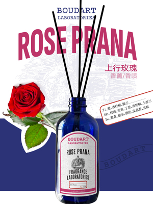 ROSE PRANA Αλδεΐδες και Φρέσια για φυσικό γυάλινο μπουκάλι