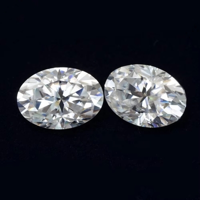 DEF Χρώμα Moissanite VVS Pass Διαμαντένιο Δοκιμαστή Χαλαρές οβάλ πέτρες Moissanite