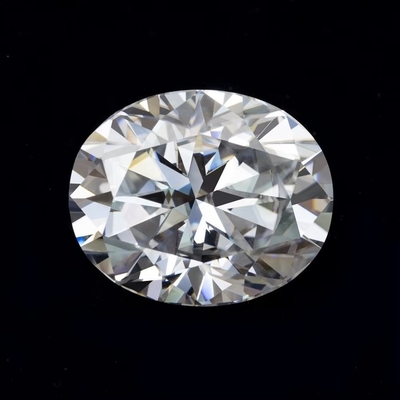 DEF Χρώμα Moissanite VVS Pass Διαμαντένιο Δοκιμαστή Χαλαρές οβάλ πέτρες Moissanite