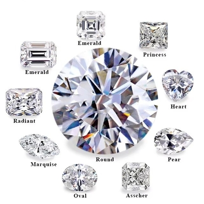 DEF Χρώμα Moissanite VVS Pass Διαμαντένιο Δοκιμαστή Χαλαρές οβάλ πέτρες Moissanite