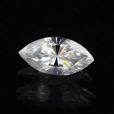 Ειδικό σχήμα Moissanite Λευκό VVS1 Στρογγυλό Αμετάβλητο Moissanite πέτρα