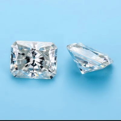 Λευκό Διαφανές Κοσμήματα Χρώμα Moissanite Καρδιά Αστέρι ακτινοβολία Δαχτυλίδια Κόψιμο