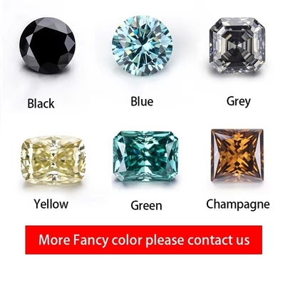 Χονδρικό Moissanite Κοσμήματα Διαμάντι 1ct Σχήμα Καρδιάς Για Δαχτυλίδια Ακουστικά