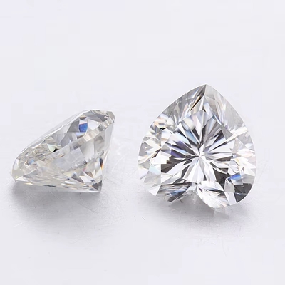 Χονδρικό Moissanite Κοσμήματα Διαμάντι 1ct Σχήμα Καρδιάς Για Δαχτυλίδια Ακουστικά
