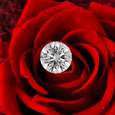 0.5ct - 3ct E χρώμα χαλαρό πιστοποιημένο εργαστηριακό διαμάντια Moissanite HPHT CVD διαμάντι