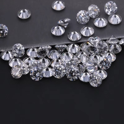 0.8-3.3mm Στρογγυλό Brilliant Cut Man Made Diamond Moissanite DEF VVS VS Εργαστήριο Μεγάλωσαν Διαμάντι