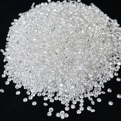 Μικρό μέγεθος Στρογγυλό Μελί Μοϊσανίτη 1.0 CT ανά πακέτο με οπτικά εφέ χρώματος