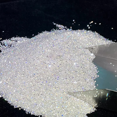 Μικρό μέγεθος Στρογγυλό Μελί Μοϊσανίτη 1.0 CT ανά πακέτο με οπτικά εφέ χρώματος