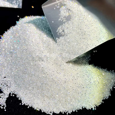 Μικρό μέγεθος Στρογγυλό Μελί Μοϊσανίτη 1.0 CT ανά πακέτο με οπτικά εφέ χρώματος