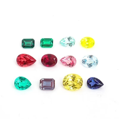 Οβάλ Brilliant Cut 6*8mm Πιστοποιημένο Εργαστήριο Μεγάλωσε Χαλαρό Χρώμα Moissanite Για Γυναίκες Κοσμήματα