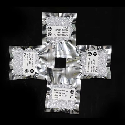 1000pcs/pack 5A Melee White CZ Stone Loose Cubic Zirconia για γυναικεία κοσμήματα Moissanite