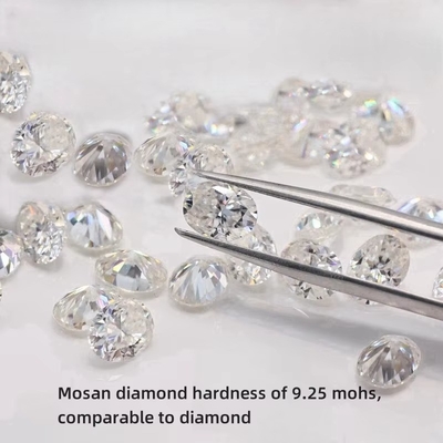Οβάλ Brilliant Cut Loose Moissanite Διαμάντι 3*5mm-10*14mm Μικρό μέγεθος Για κατασκευή κοσμημάτων