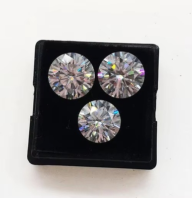 Moissanite stud Round Brilliant Cut Lab Created VVS Loose Moissanite Διαμάντι Για Γάμα Δαχτυλίδια Moissanite δαχτυλίδια μαρκήσια