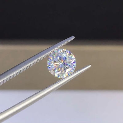 Moissanite stud Round Brilliant Cut Lab Created VVS Loose Moissanite Διαμάντι Για Γάμα Δαχτυλίδια Moissanite δαχτυλίδια μαρκήσια