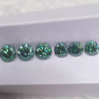 Moissanite stud Round Brilliant Cut Lab Created VVS Loose Moissanite Διαμάντι Για Γάμα Δαχτυλίδια Moissanite δαχτυλίδια μαρκήσια