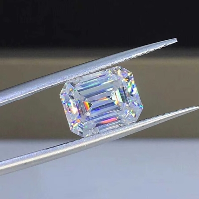 Ζεστό κίτρινο Moissanite Gem Radiant Cut GRA VVS Χαλαρό Mosanite Διαμάντι Για Χρυσό Δαχτυλίδι