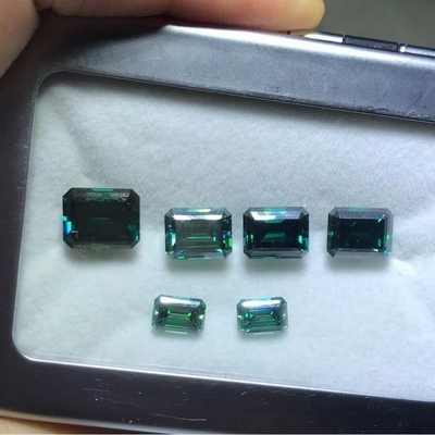 Ζεστό κίτρινο Moissanite Gem Radiant Cut GRA VVS Χαλαρό Mosanite Διαμάντι Για Χρυσό Δαχτυλίδι