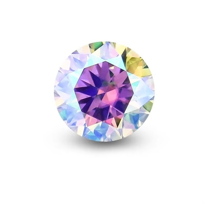 Χονδρικό GRA Moissanite Gray Pink Yellow Champagne Blue Green Round cut loose moissanite διαμάντι για κατασκευή κοσμημάτων