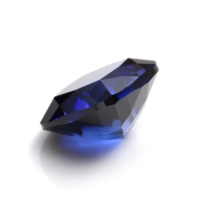 Μοναδικό Moissanite Συνθετικό Sapphire Stone Cushion Cut 34# Blue Corundum Loose Gemstone για την κατασκευή κοσμημάτων