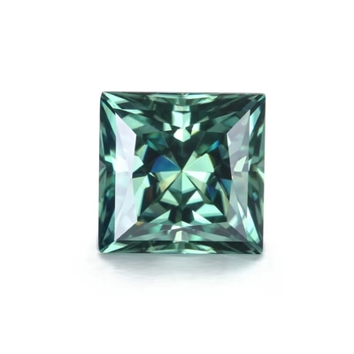 Πριγκίπισσα Κούτ 5.5x5.5mm 1καρατί Μοϊσανίτη VVS Χρώματα τετράγωνο Λεπτό Διαμάντι