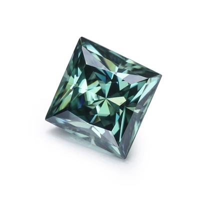Πριγκίπισσα Κούτ 5.5x5.5mm 1καρατί Μοϊσανίτη VVS Χρώματα τετράγωνο Λεπτό Διαμάντι