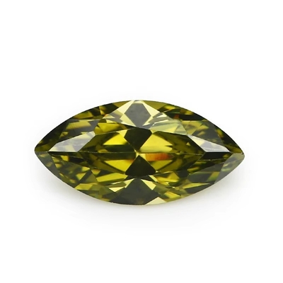 30 χρώματα CZ πέτρες Marquise κόψιμο 3x1.5mm συνθετικό κυβικό ζιρκόνια για κατασκευή κοσμημάτων