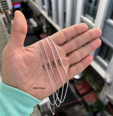 Χονδρικός χρυσαφικά ιταλική 925 Sterling Silver Figaro αλυσίδα περιδέραιο χρυσό ασημένια αλυσίδα για γυναίκες