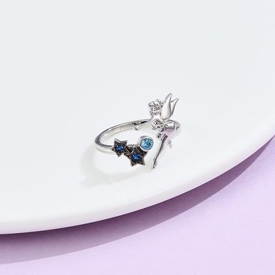 0.08oz 21.1mm εξαιρετικό ασημένιο Free Open Silver Ring δαχτυλιδιών αγγέλου του Nicke SGS