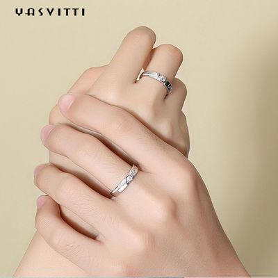 Δαχτυλίδι 0.21cm διαμαντιών Zircon Hypoallergenic γαμήλιο δαχτυλίδι ζεύγους 1.9g