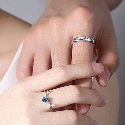 ασημένιο Zircon κοσμήματος 4.13mm 1.68g εξαιρετικό ασημένιο κλασικό δαχτυλίδι δαχτυλιδιών S990 Fiancée