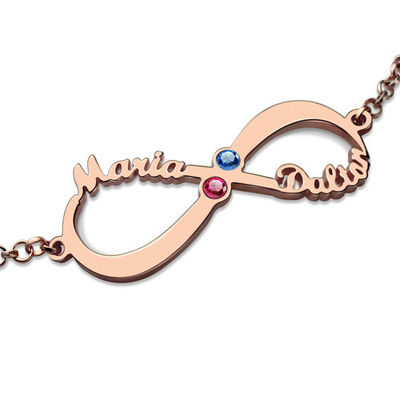 1.76in 5 ασημένιο βραχιόλι επιστολών ονόματος Birthstone 5A CZ βραχιολιών συνήθειας γραμμαρίου